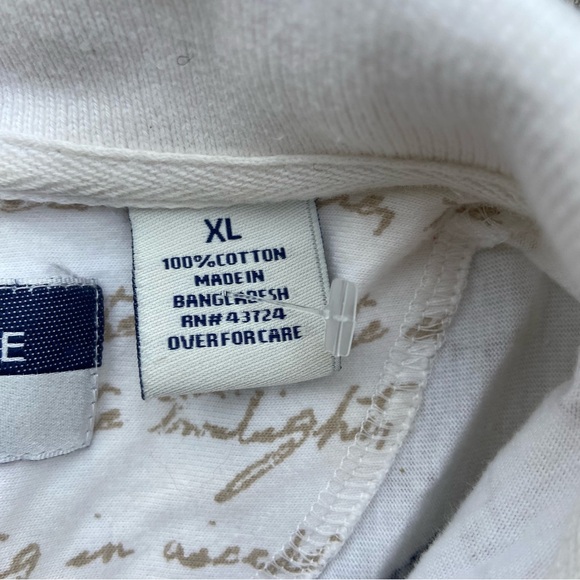 Royale Air American flag polo shirt. 100% cotton. 100% patriotic. A summer gem. - Picture 3 of 5